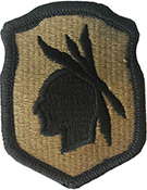 98th Training Division OCP Scorpion Shoulder Patch With Velcro